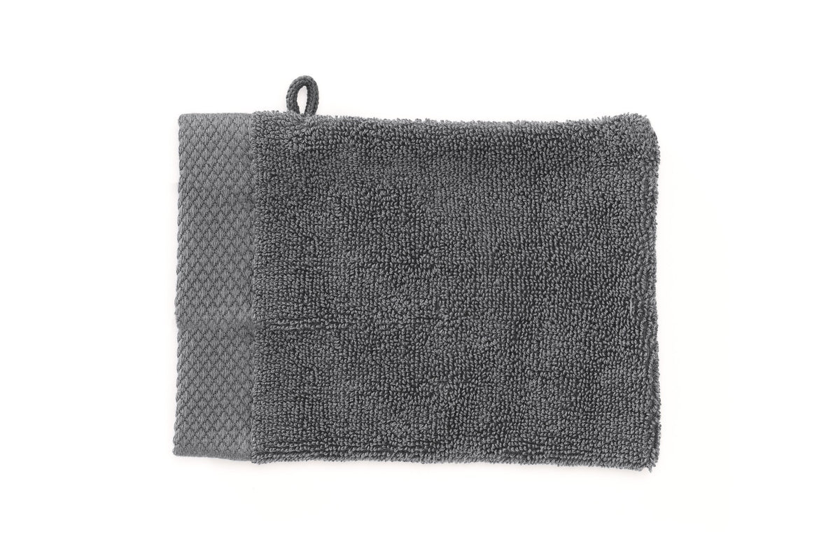 Heckett & Lane Washandje Premium Classic-Anthracite