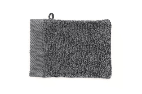 Heckett & Lane Washandje Premium Classic-Anthracite