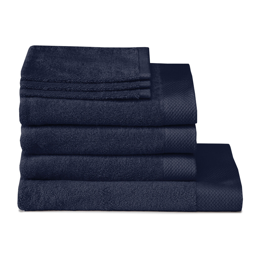 Seahorse Badset Pure badtextielset 7-delig Indigo