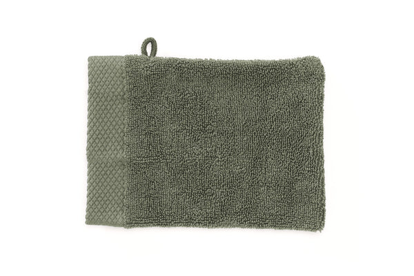 Heckett & Lane Washandje Premium Army-Green