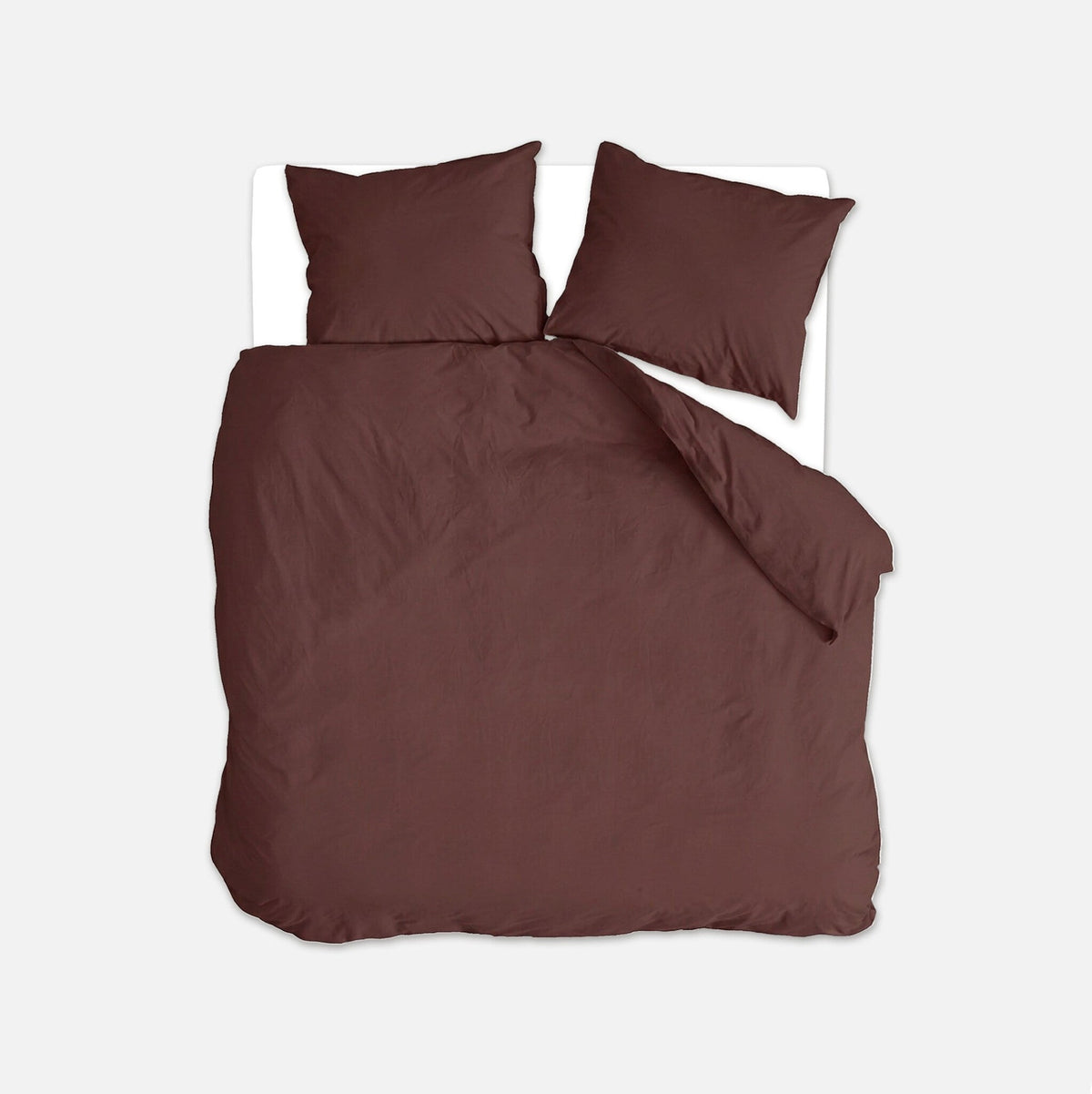 Byrklund Dekbedovertrek Quiet Cozy Aubergine