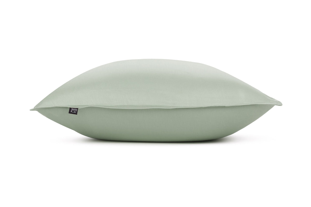 Zohome Kussensloop Satinado Foam-Green