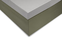 Zo!Home Topper hoeslaken Satinado Ash-Grey