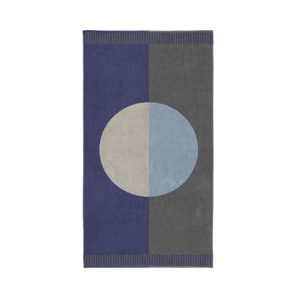 Seahorse Strandlaken Colorblock Circle Blue
