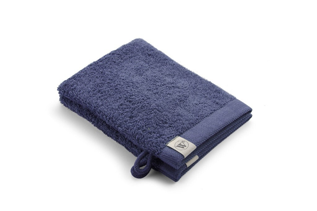 Walra Washandje Remade Cotton Blend Blue Set van 2