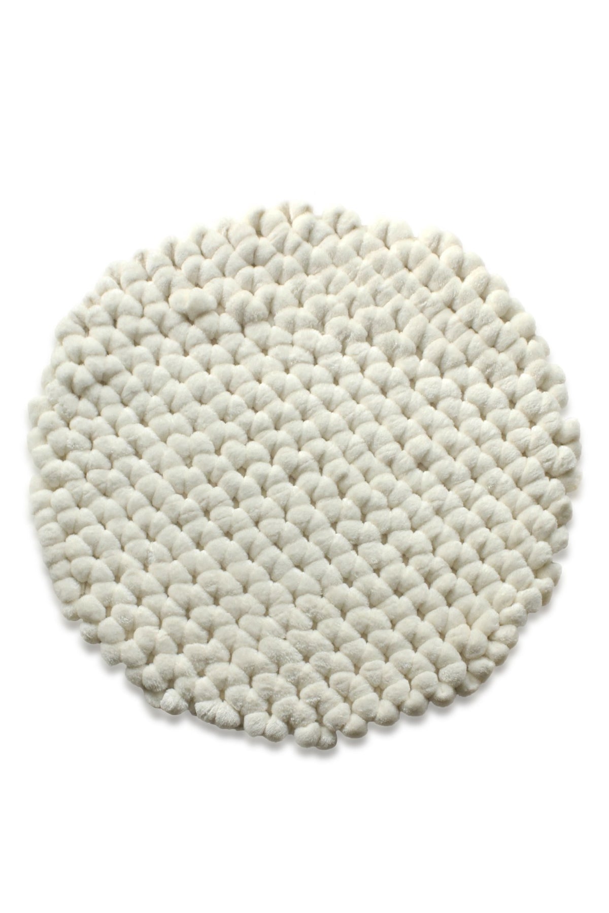 Heckett & Lane Badmat Lusso Rond Off-white