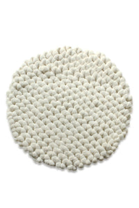 Heckett & Lane Badmat Lusso Rond Off-white