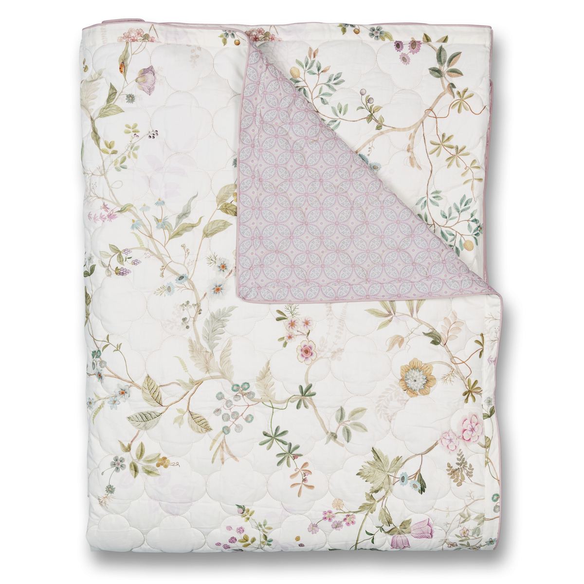 Pip Studio Quilt Bustani Quilt White