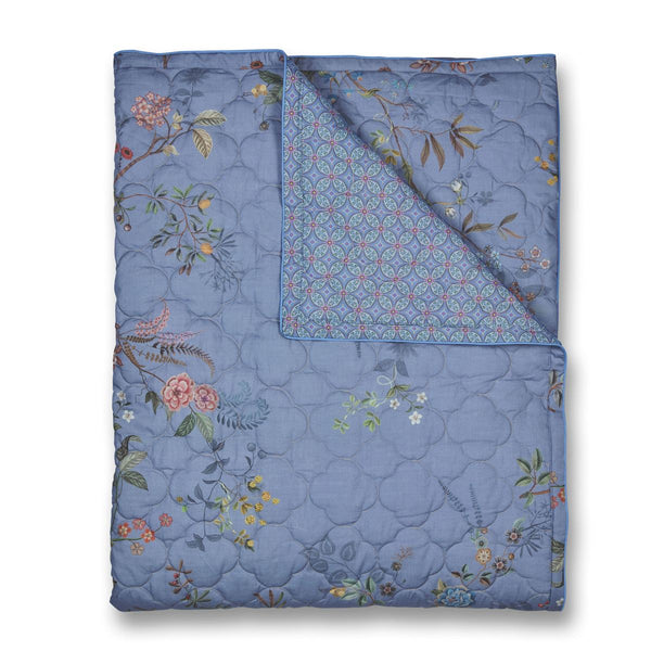 Pip Studio Quilt Bustani Quilt Blue