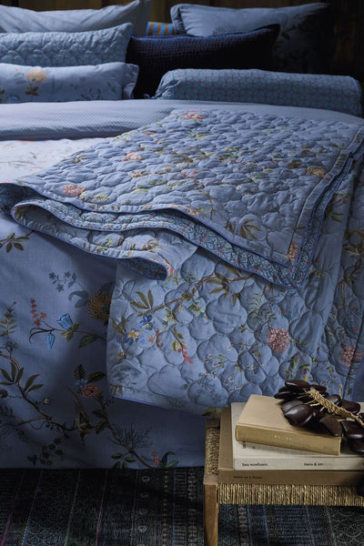Pip Studio Quilt Bustani Quilt Blue