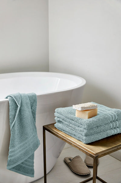 Byrklund Baddoek Bath Basics Zeeblauw