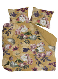 Byrklund Dekbedovertrek Flowers United Ochre Yellow