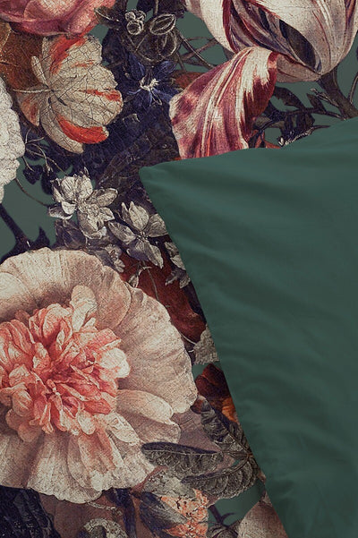 Byrklund Dekbedovertrek Flower Bomb Green 200x220 cm