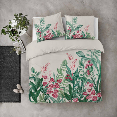 Byrklund Dekbedovertrek Jungle Romance Off White