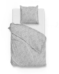 Zohome Dekbedovertrek Fiori di Satinado Ash-Grey