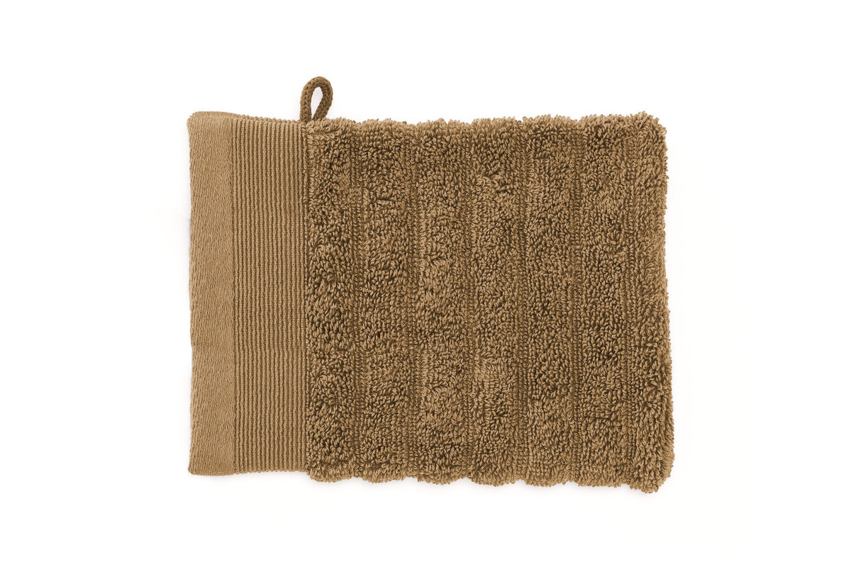 Heckett & Lane Washandje Prestige Cognac-Brown