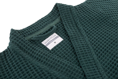 Heckett & Lane Badjas Wafel Army-Green