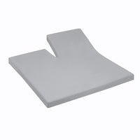 Cinderella Splittopper hoeslaken Jersey Single Split Light Grey