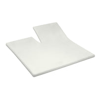 Cinderella Splittopper hoeslaken Sundays Satijn Single Split Ivory
