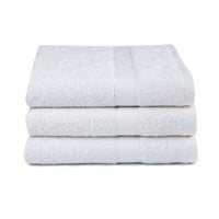 Lucca Douchehanddoek pack 70x140 cm White