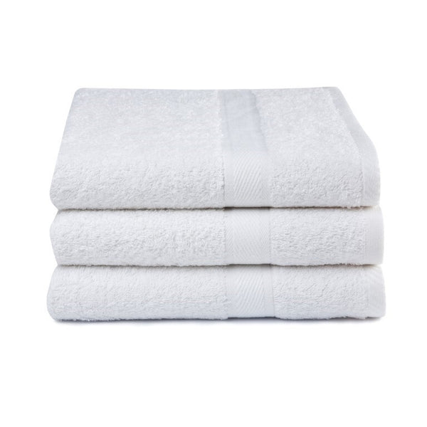 Lucca Douchehanddoek pack 70x140 cm White