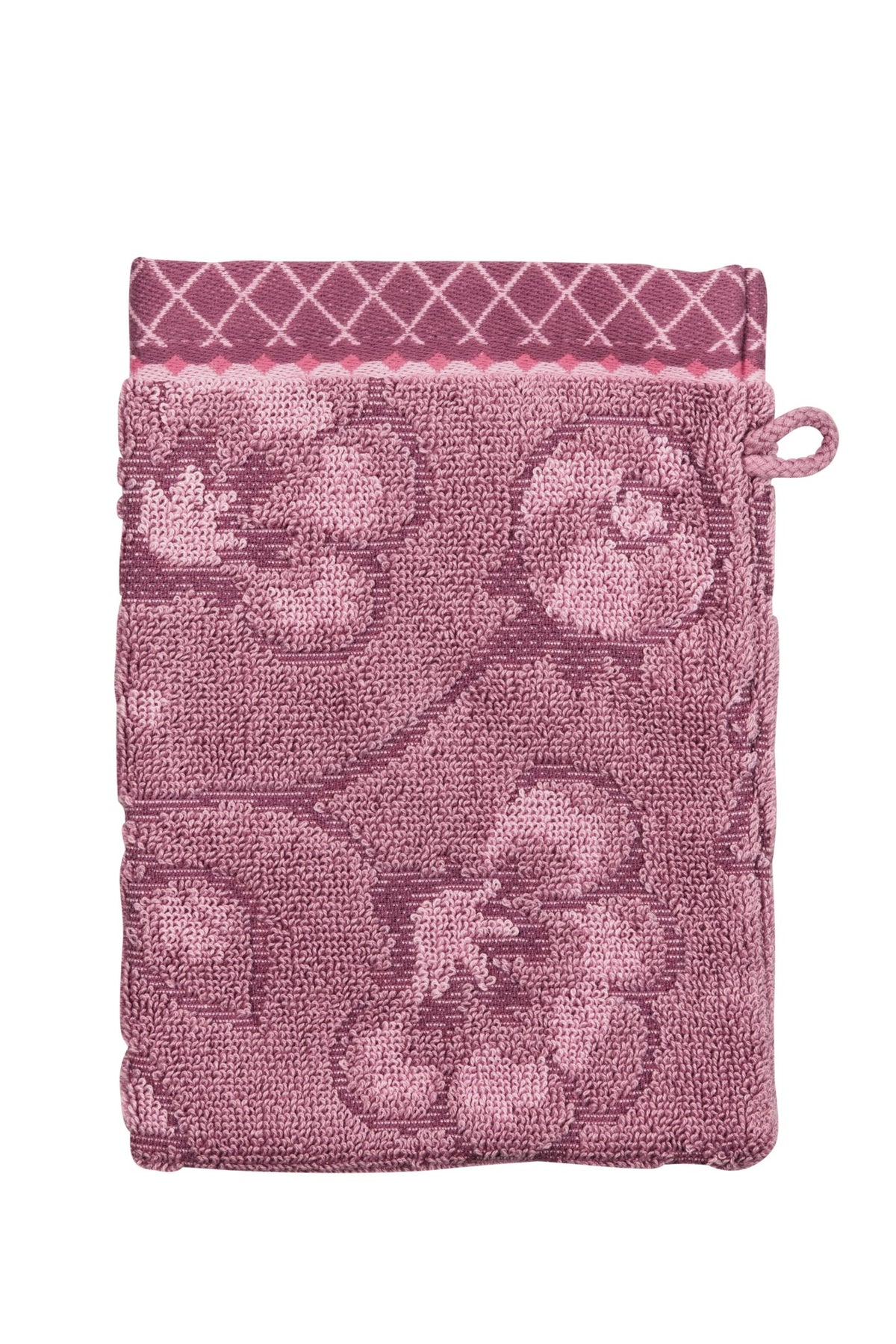 Pip Studio Handdoek Jasmin Jacquard Licht roze