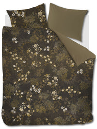 BeddingHouse Dekbedovertrek Darcy Olive Green