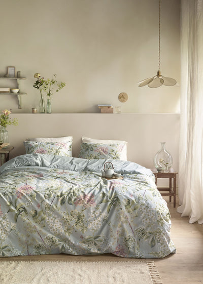 Ariadne at Home Dekbedovertrek Corsage Green