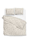 Zohome Dekbedovertrek Fiori di Satinado Off-white