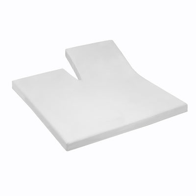 Cinderella Splittopper hoeslaken Jersey Single Split White