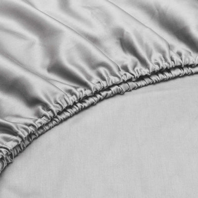 Zo!Home Hoeslaken Satinado Ash-Grey