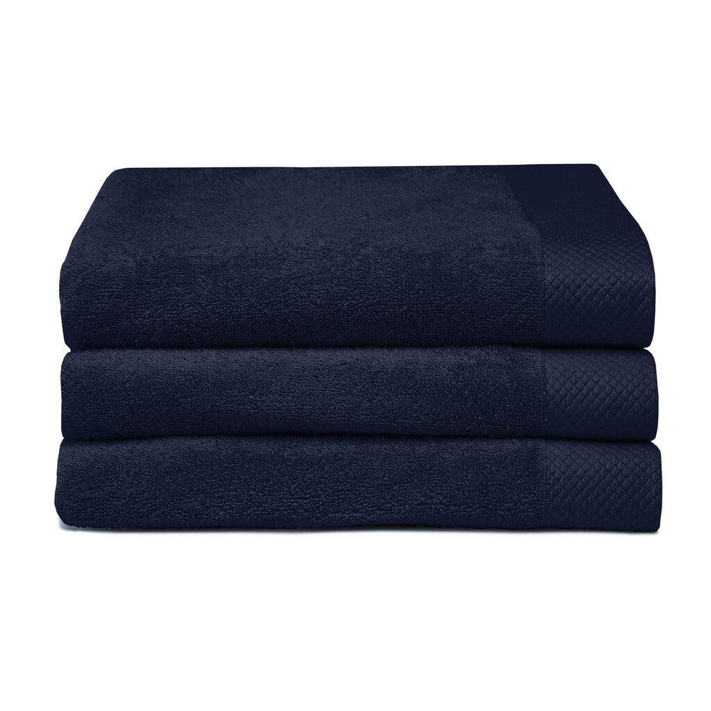 Seahorse Baddoek Pure Indigo Set van 3