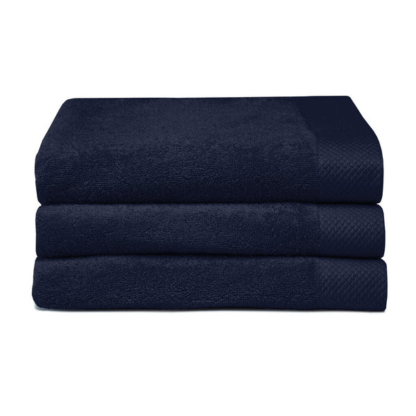 Seahorse Baddoek Pure Indigo Set van 3