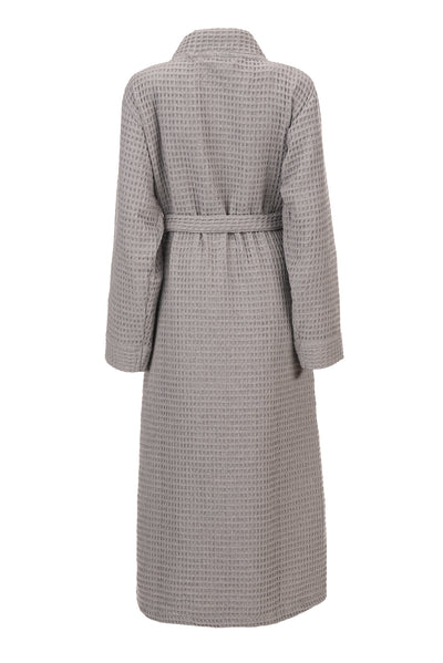 Heckett & Lane Badjas Wafel Melange-Grey
