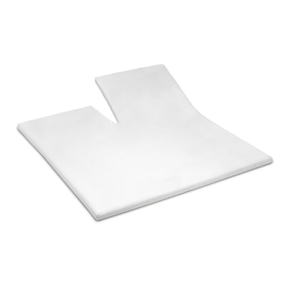 Cinderella Splittopper hoeslaken Sundays Satijn Single Split White