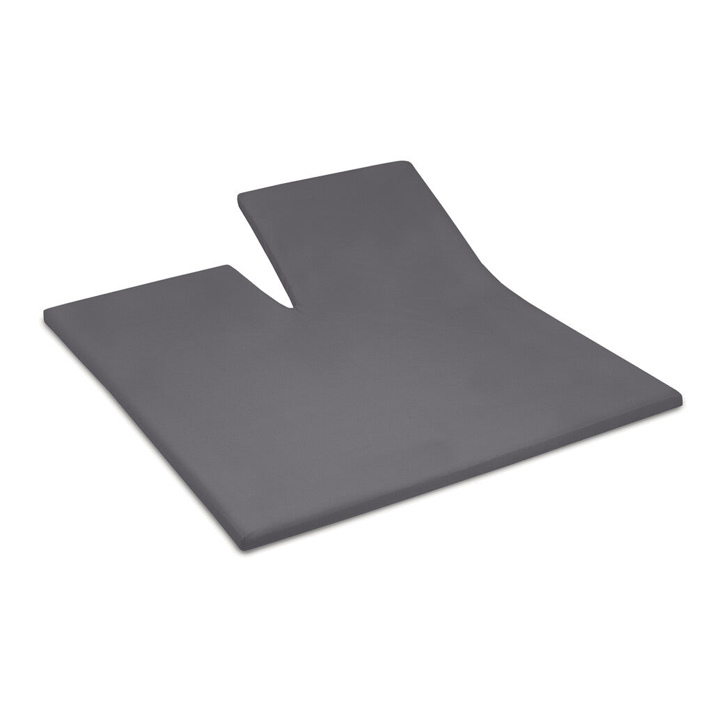 Cinderella Splittopper hoeslaken Flanel Single Split Anthracite