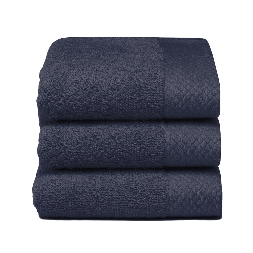 Seahorse Gastendoekje Pure Indigo Set van 3