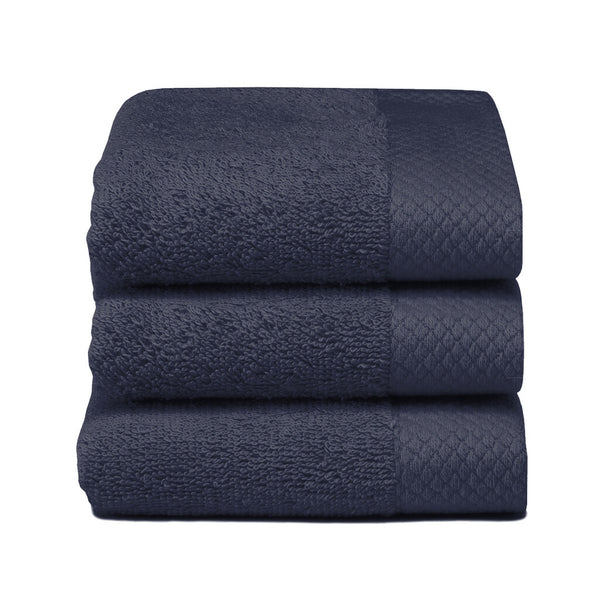 Seahorse Gastendoekje Pure Indigo Set van 3