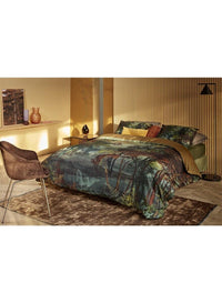 Kardol Dekbedovertrek Forest Gate Olive Green 240x200/220 cm