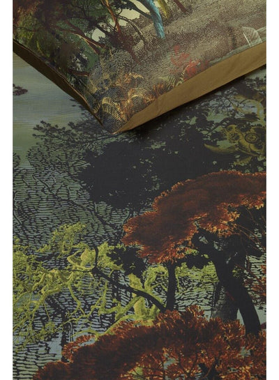 Kardol Dekbedovertrek Forest Gate Olive Green 240x200/220 cm