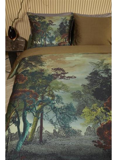 Kardol Dekbedovertrek Forest Gate Olive Green 240x200/220 cm