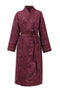 Pip Studio Badjas Jasmin Jacquard Bathrobe Donker roze