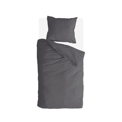Byrklund Dekbedovertrek Go Velvet Off Black