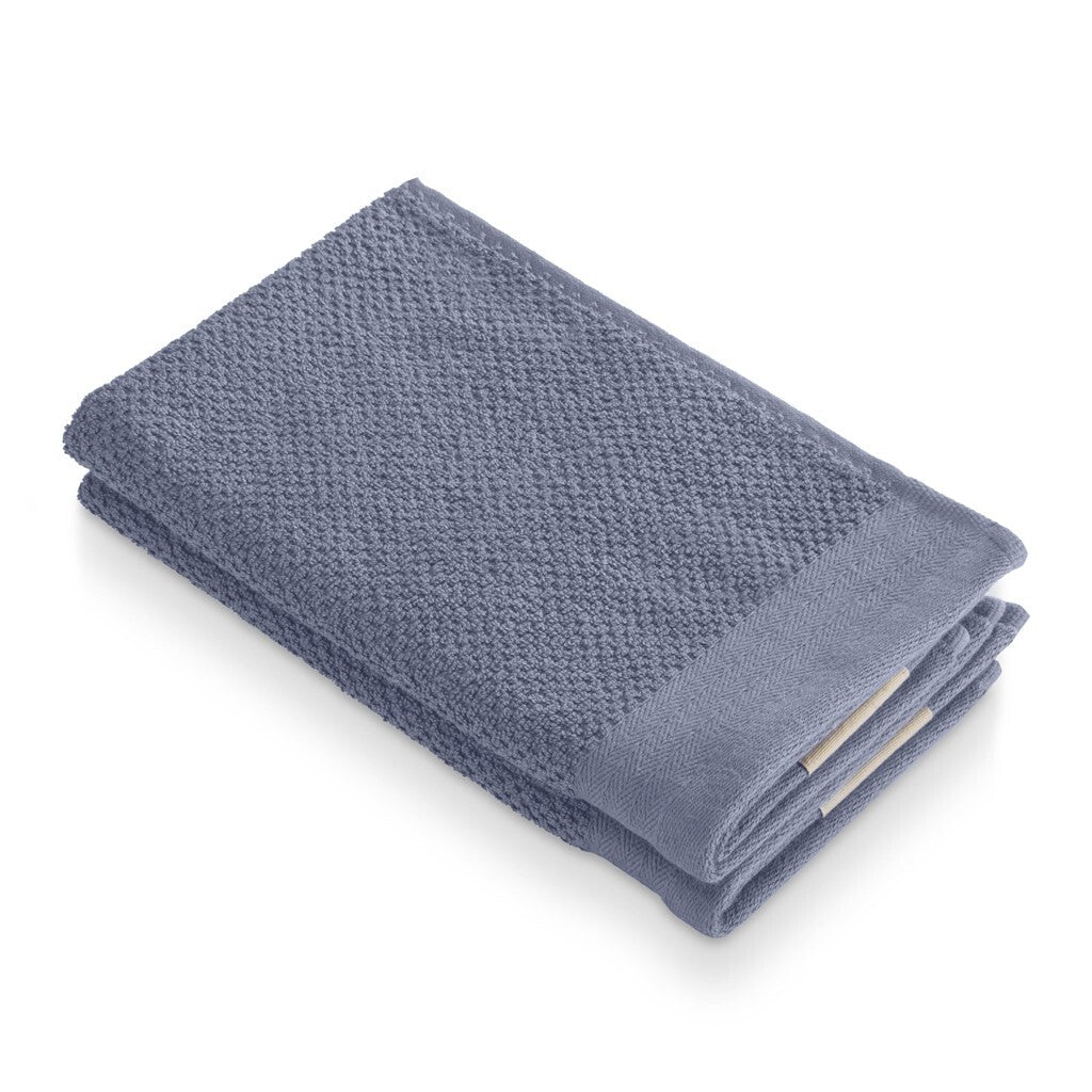 Walra Gastendoekje Soft Cotton Popcorn Blue