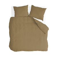 Byrklund Dekbedovertrek Go Velvet Honey Mustard