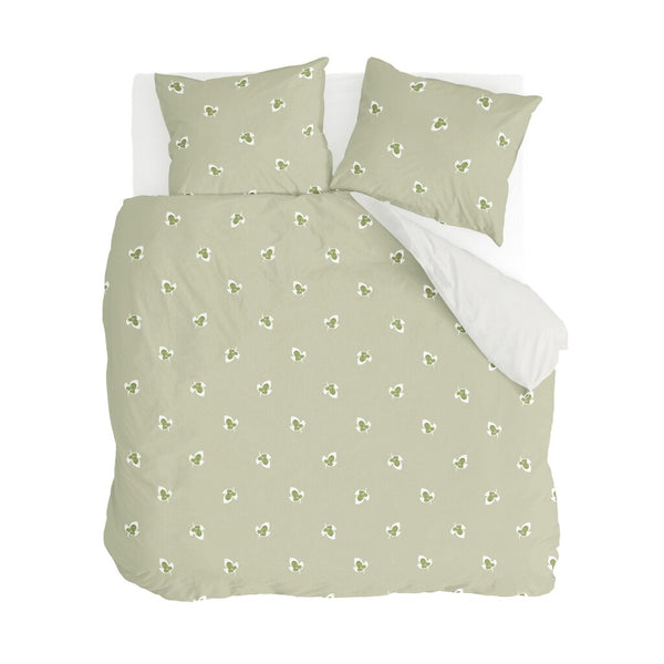 Walra Dekbedovertrek Glossy Grapevine Green