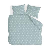 Walra Dekbedovertrek Remade Lucky Leaves Sea Blue