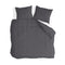 Byrklund Dekbedovertrek Go Velvet Off Black