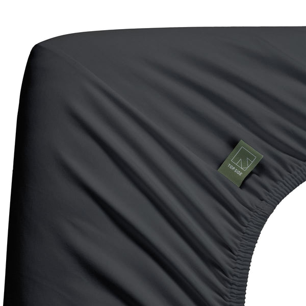 Dutch Design Topper hoeslaken Organic Lycra TD Grey