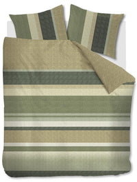 BeddingHouse Dekbedovertrek Jorren Olive Green